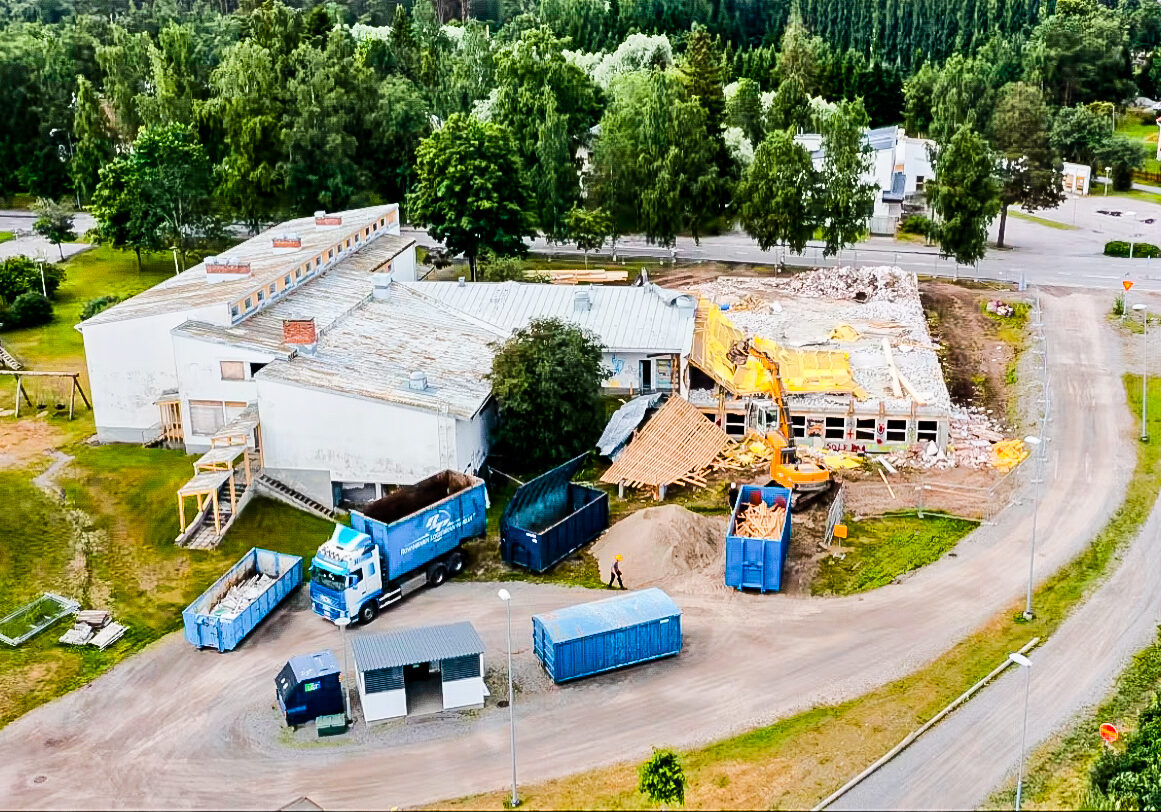 transport, rivning, cirkulär ekonomi, hållbar, miljö, framtiden kuljetus, purkaminen, kiertotalous, kestävyys, ympäristö, tulevaisuus, österbotten, pohjanman